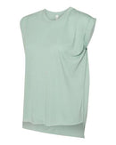 BELLA + CANVAS - Women’s Flowy Rolled Cuffs Muscle Tee - 8804