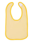 Rabbit Skins - Infant Contrast Trim Premium Jersey Bib - 1004