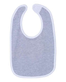 Rabbit Skins - Infant Contrast Trim Premium Jersey Bib - 1004