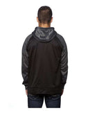 Burnside - Performance Raglan Full-Zip Sweatshirt - 8660