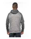 Burnside - Performance Raglan Full-Zip Sweatshirt - 8660