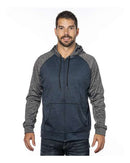 Burnside - Performance Raglan Full-Zip Sweatshirt - 8660