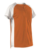 Alleson Athletic - Girls' Two Button Fastpitch Jersey - 522PDWG