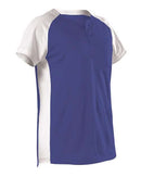 Alleson Athletic - Girls' Two Button Fastpitch Jersey - 522PDWG