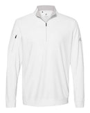 Adidas - Performance Textured Quarter-Zip Pullover - A295