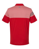 Adidas - Heathered 3-Stripes Colorblock Sport Shirt - A213
