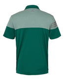 Adidas - Heathered 3-Stripes Colorblock Sport Shirt - A213