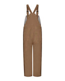 Bulwark - Brown Duck Deluxe Insulated Bib Overall - EXCEL FR® ComforTouch - BLN4