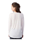 Alternative - Women's Long Sleeve Slinky Jersey V-Neck Tee - 3894