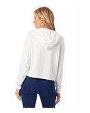 Alternative - Women's Burnout French Terry Crop Pullover Hoodie - 8642