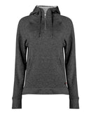 Badger - FitFlex Women's French Terry Hooded Quarter-Zip - 1051