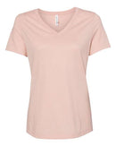 BELLA + CANVAS - Women’s Relaxed Jersey V-Neck Tee - 6405