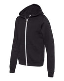 BELLA + CANVAS - Youth Sponge Fleece Full-Zip Hoodie - 3739Y