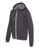 BELLA + CANVAS - Youth Sponge Fleece Full-Zip Hoodie - 3739Y