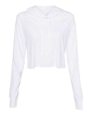 BELLA + CANVAS - Women’s Triblend Cropped Long Sleeve Hoodie - 8512
