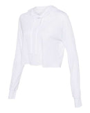 BELLA + CANVAS - Women’s Triblend Cropped Long Sleeve Hoodie - 8512
