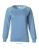 Independent Trading Co. - Juniors’ Heavenly Fleece Lightweight Sweatshirt - SS240