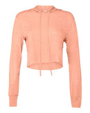 BELLA + CANVAS - Women’s Triblend Cropped Long Sleeve Hoodie - 8512