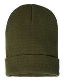 Bayside - USA-Made 12" Knit Cuffed Beanie - 3825