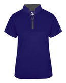 Badger - Women's B-Core Quarter-Zip T-Shirt - 4137