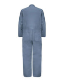 Red Kap - Button-Front Cotton Coverall Long Sizes - CC16L