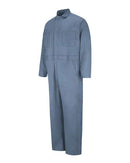 Red Kap - Button-Front Cotton Coverall Long Sizes - CC16L