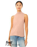 BELLA + CANVAS - FWD Fashion Women's Mock Neck Tank - 6807