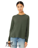 BELLA + CANVAS - FWD Fashion Women's Side Slit Long Sleeve Tee - 8450