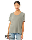 BELLA + CANVAS - FWD Fashion Women's Flowy Pocket Tee - 8818
