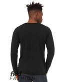 BELLA + CANVAS - FWD Fashion Unisex Triblend Raw Neck Long Sleeve Tee - 3416