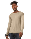 BELLA + CANVAS - FWD Fashion Unisex Triblend Raw Neck Long Sleeve Tee - 3416
