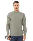 BELLA + CANVAS - FWD Fashion Unisex Mock Neck Long Sleeve Tee - 3520