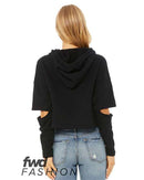 BELLA + CANVAS - FWD Fashion Women's Cut Out Fleece Hoodie - 7504