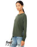 BELLA + CANVAS - FWD Fashion Women's Side Slit Long Sleeve Tee - 8450