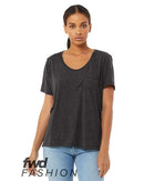 BELLA + CANVAS - FWD Fashion Women's Flowy Pocket Tee - 8818