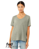 BELLA + CANVAS - FWD Fashion Women's Flowy Pocket Tee - 8818