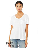 BELLA + CANVAS - FWD Fashion Women's Flowy Pocket Tee - 8818
