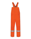 Bulwark - Deluxe Insulated Bib Overall with Reflective Trim - EXCEL FR® ComforTouch - BLCS