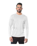 Bayside - USA-Made Hi-Visibility Long Sleeve Performance T-Shirt - Segmented Tape - 3740