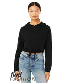 BELLA + CANVAS - FWD Fashion Women's Cinched Cropped Hoodie - 6512