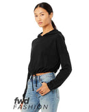 BELLA + CANVAS - FWD Fashion Women's Cinched Cropped Hoodie - 6512