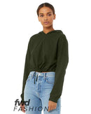 BELLA + CANVAS - FWD Fashion Women's Cinched Cropped Hoodie - 6512