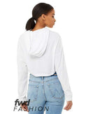 BELLA + CANVAS - FWD Fashion Women's Cinched Cropped Hoodie - 6512