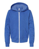 BELLA + CANVAS - Youth Sponge Fleece Full-Zip Hoodie - 3739Y