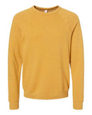 BELLA + CANVAS - Unisex Sponge Fleece Raglan Crewneck Sweatshirt - 3901 (More Color)