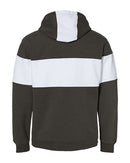 J. America - Varsity Fleece Colorblocked Hooded Sweatshirt - 8644