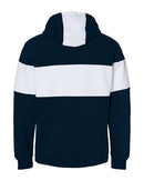 J. America - Varsity Fleece Colorblocked Hooded Sweatshirt - 8644