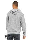 BELLA + CANVAS - FWD Fashion Unisex Sueded Fleece Full-Zip Hoodie - 3339
