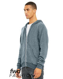 BELLA + CANVAS - FWD Fashion Unisex Sueded Fleece Full-Zip Hoodie - 3339