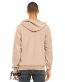 BELLA + CANVAS - FWD Fashion Unisex Sueded Fleece Full-Zip Hoodie - 3339